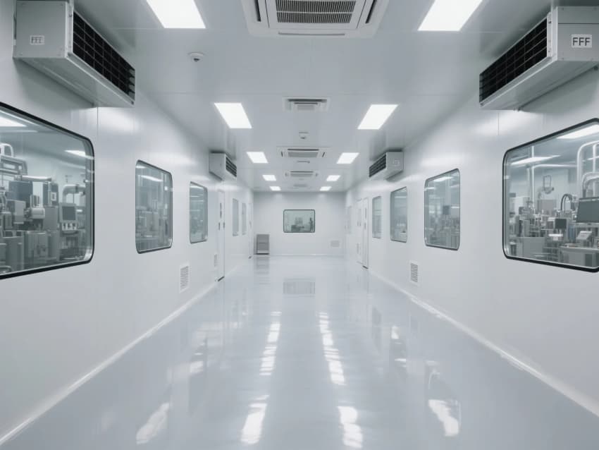 合肥萬級電子光學潔凈車間設計方案分享