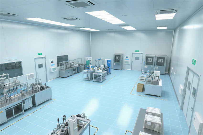 4500平合肥醫(yī)療器械潔凈車間工程解決方案