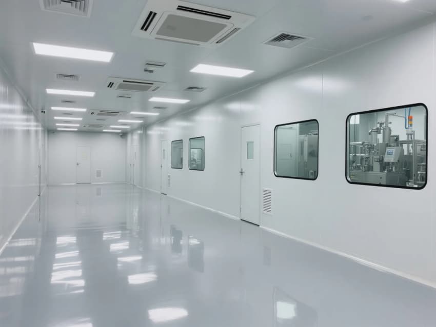 六安2000平萬級電子光學潔凈車間設計效果分享